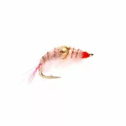Fulling Mill Bead Body Scud Pink Flies