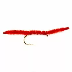 Fulling Mill Flies Vernille San Juan Worm Red