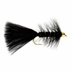 Fulling Mill Flies Woolly Bugger Black Beadhead
