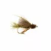 Fulling Mill Emerger Caddis CdC Olive Flies