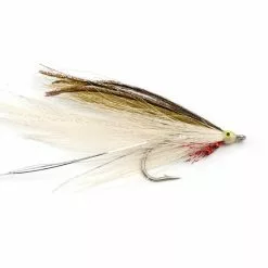 Fulling Mill Flies Deceiver Olive & White