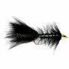Fulling Mill Flies Conehead Woolly Bugger Black