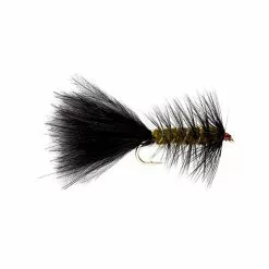 Fulling Mill Flies Woolly Bugger Olive & Black