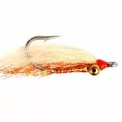 Fulling Mill X-Mas Island Bonefish Orange Stealth Flies