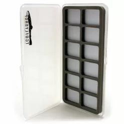 New Phase TCO Fly Box - Slim Box Tall 12 Compartment Fly Boxes