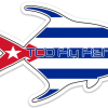TCO Fly Shop Fly Fishing Stickers TCO Sticker - Cuba Permit