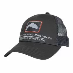 Simms Small Fit Trout Icon Trucker Cap Socks Hats Gloves