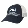 Simms Small Fit Trout Icon Trucker Cap Socks Hats Gloves
