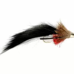 Fulling Mill Flies Conehead Bunny Muddler Black