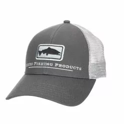 SIMMS SALMON ICON TRUCKER Socks Hats Gloves
