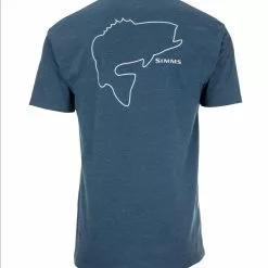 Simms Bass Outline T-Shirt Mens Shirts