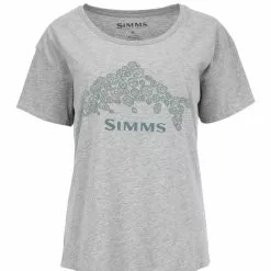 Simms Womens Floral Trout T-Shirt Shirts