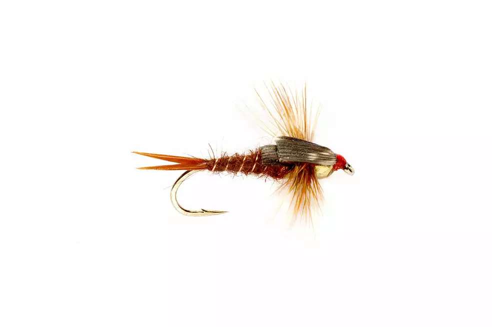 Fulling Mill Stonefly Nymph Brown Tungsten Beadhead Flies