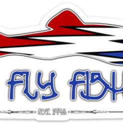 TCO Fly Shop Fly Fishing Stickers TCO Sticker - Large Lightning Bolt