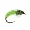 Fulling Mill Glister Grub Green Barbless