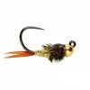 Fulling Mill Copper John Jig Chartreuse Tungsten Beadhead Barbless Flies