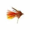 Fulling Mill Rubber Leg Bugger Brown & Yellow Tungsten Beadhead Flies