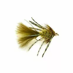 Fulling Mill Rubber Legged Bugger Olive Tungsten Beadhead