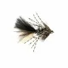Fulling Mill Flies Rubber Legged Bugger Black Tungsten Beadhead