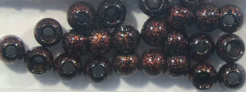 Hareline Dazzle Brass Beads 3/32 Inch