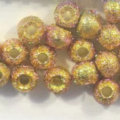 Hareline Gritty Brass Beads 3/32 Inch