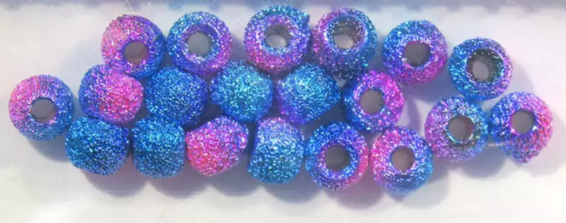 Hareline Gritty Tungsten Beads 7/32 Inch Materials