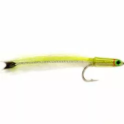 Fulling Mill Surf Candy Chartreuse Flies