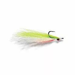 Fulling Mill Mega Clouser Chartreuse & White