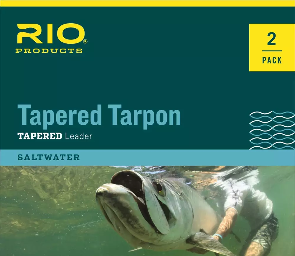 RIO TAPERED TARPON LEADER 12FT 2 PACK