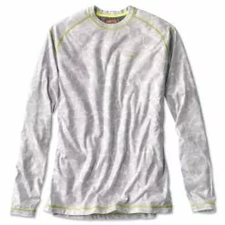 ORVIS DRIRELEASE CAMO LONG SLEEVE CREW