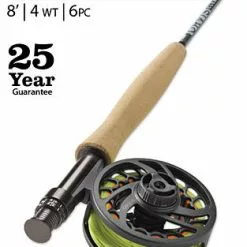 Fly Rods ORVIS CLEARWATER 8ft 4wt 6 Piece Fly Rod