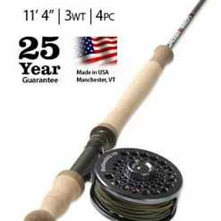 ORVIS MISSION 11ft 4in 3wt 4pc. Fly Rods