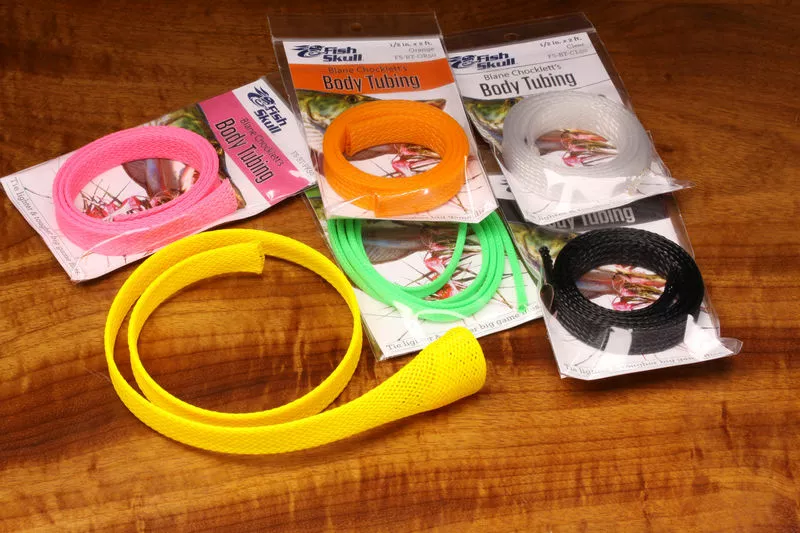 Hareline Fish Skull Chocklett's Body Tubing 1/2 Inch Materials