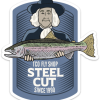 TCO Fly Shop's Steel Cut Sticker Fly Fishing Stickers