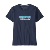 Patagonia Womens Pastel P-6 Logo Organic Crew T-Shirt - SALE