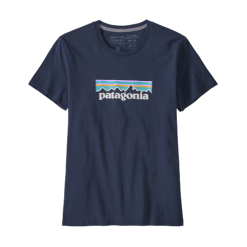 Patagonia Womens Pastel P-6 Logo Organic Crew T-Shirt - SALE