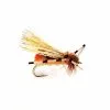 Fulling Mill Yak Caddis Orange & Tan Flies