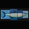 Gifts DeYoung Print - 4 Panel Tarpon - Shades Of Grey