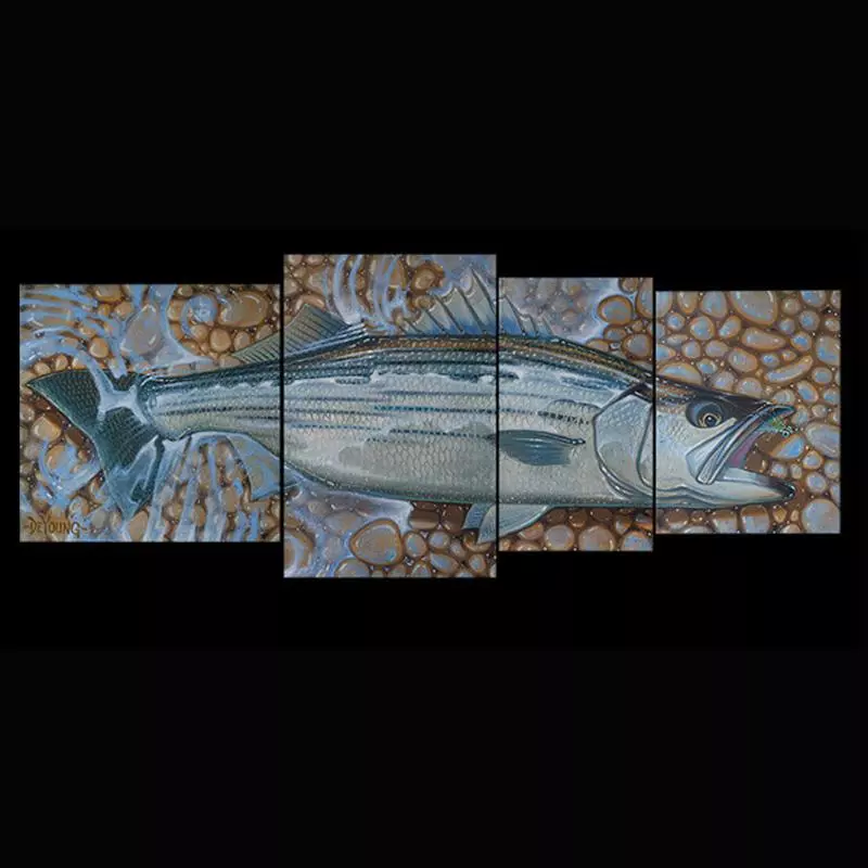 DeYoung Print - 4 Panel Striper