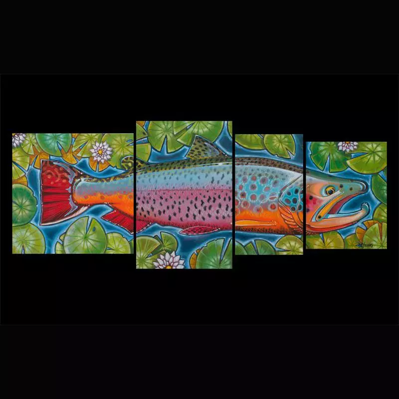 Gifts DeYoung Print - 4 In 1 Full - Lilypads