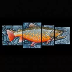 DeYoung Print - 4 Panel Brookie