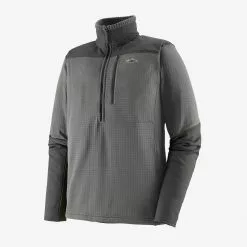 Patagonia Mens L/S R1 Fitz Roy 1/4 Zip Shirts
