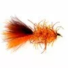 Fulling Mill Rubber Bugger Conehead Brown & Orange Flies