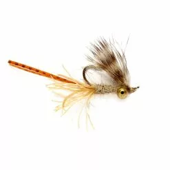 Fulling Mill Mike's Gorgon Craw Tan Flies