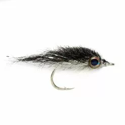 Fulling Mill Flies Salty Minnow Black & White