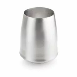 GSI GLACIER STAINLESS STEMLESS WINE GLASS