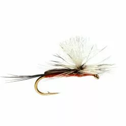 Fulling Mill Flies Burkus South Fork Para Humpy Orange
