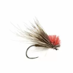 Fulling Mill Flies Hi Viz Red CdC & Elk Barbless