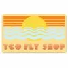 TCO Fly Shop Fly Fishing Stickers TCO Sticker - 70's Summer Sunset