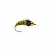 Fulling Mill Krystal Caddis Olive Beadhead Flies